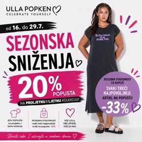 Sezonsko sniženje u ULLA POPKEN